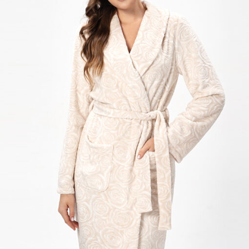  | &nbsp;&nbsp;Женский теплый халат Shato 2333 beige